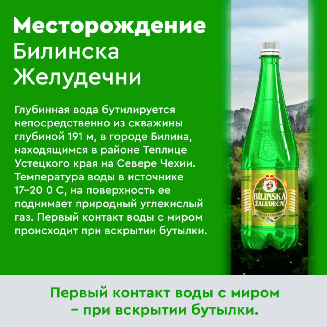 BILINSKA KYSELKA Zaludecni Necarbogazoasă (1 l)